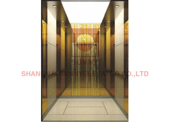 La charge 400kg-2000kg pour les ascenseurs approuvés de passager de la CE luxueuse spacieuse soulèvent le prix