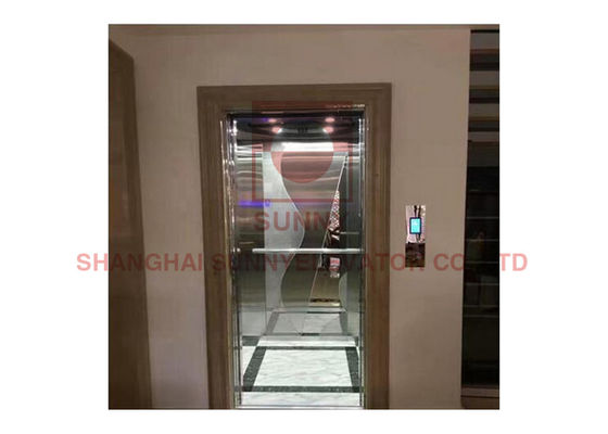 ascenseur à la maison d'ascenseur de plancher sans engrenages d'intérieur de la traction LMR 3 de la villa 400kg