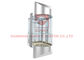 Aérez l'ascenseur guidé panoramique simple de Kinfe 1.75m/S 800kg de porte