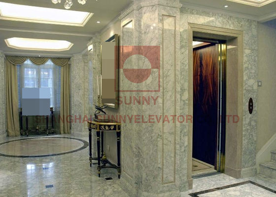 acier inoxydable 304 d'ascenseurs à la maison résidentiels de villa de 400kg 0.5m/S