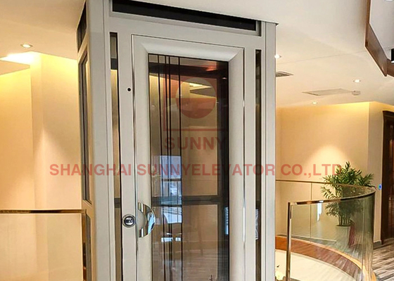 Ascenseur résidentiel de propriété privée d'acier inoxydable d'ascenseur de passager de villa