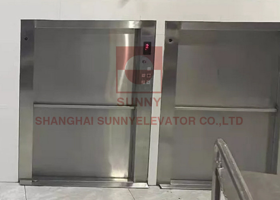 100kg 200kg 300kg Maison Silencieux Monte-charge Ascenseur Main Ascenseur Manuel