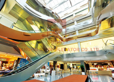 Escalator d'intérieur/extérieur de centre commercial confortable avec 35 degrés 5.5kw