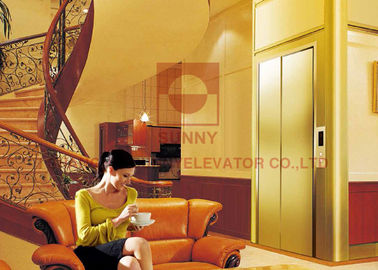 Charge 250 - ascenseurs 400kg à la maison résidentiels avec le placage et le miroir en bois gravure à l'eau forte