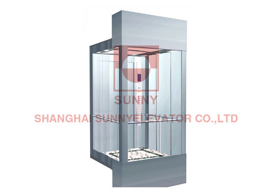 Le plancher de PVC a stratifié M. 630KG Panoramic Elevator Lift de verres de sûreté