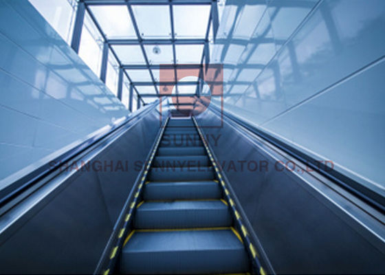 acier inoxydable de passage couvert d'intérieur économique à faible bruit de l'escalator 0.5m/S