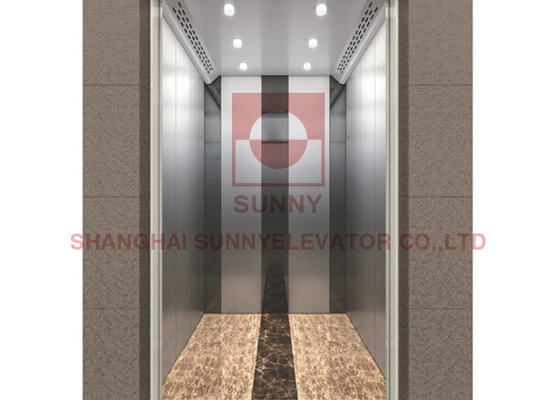 Ascenseur de passager du contrôle de position 8 pour l'ascenseur sans engrenages de traction d'immeuble de bureaux