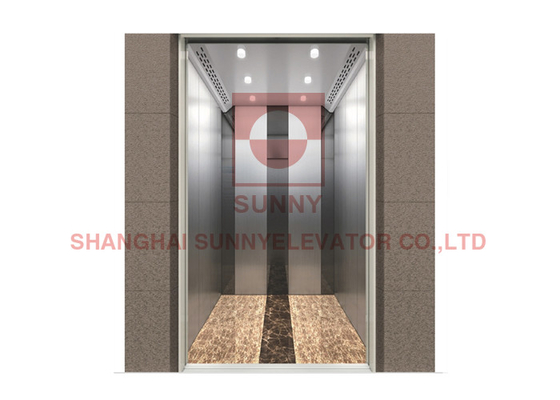 SUS304 porte d'ouverture centrale d'ascenseurs à la maison d'ascenseur de passager de M. MRL 8