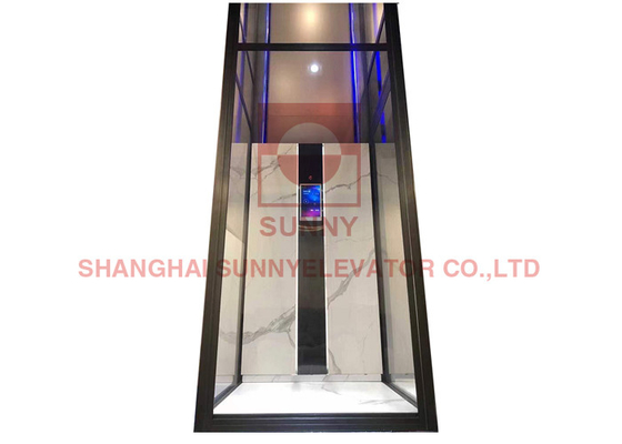 450kg a adapté l'ascenseur aux besoins du client à la maison résidentiel de passager panoramique