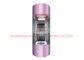 Décoration panoramique 1.0m/S d'ascenseur d'acier inoxydable avec la balustrade simple de tube