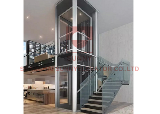 Ascenseur hydraulique à domicile en acier inoxydable 110v 220v 240v 380v