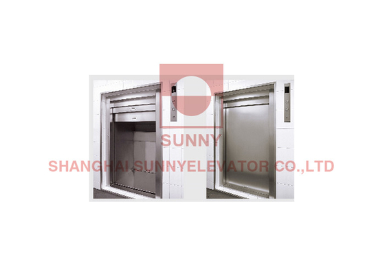 100 à 500 kg Économie d'espace Restauration nourriture Dumbwaiter Ascenseur acier inoxydable