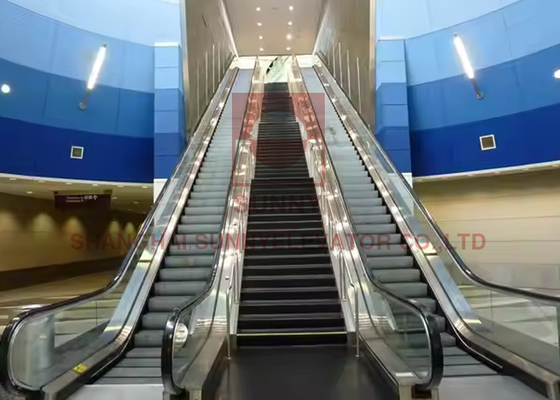 3000 mm de hauteur de déplacement Escalator du centre commercial SN-VF800/0.5-30 Avec un poids net de 118KN