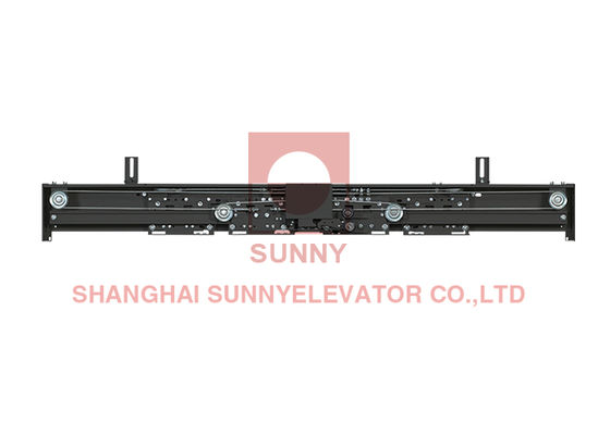 Portes d'atterrissage d'ascenseur à 4 feuilles ouvrant au centre