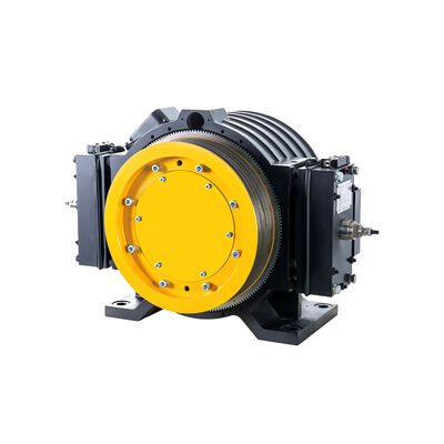 2:1 Rapport de traction 1.0~1.75m/s Vitesse Structure Compacte Moteur sans engrenage d'ascenseur Pièces de rechange