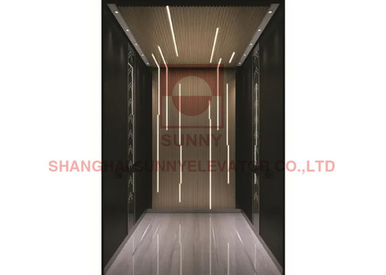 Capacité de luxe de l'ascenseur 400kg de passager de la cabine LMR pour le centre commercial