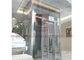 SUS304 ascenseur en verre panoramique concret d'ascenseur de Chambre de l'axe 0.2m/S