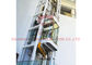 ascenseur 1600kg panoramique guidé avec le dispositif de décélération