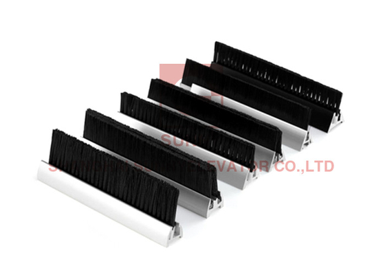 800 mm à haute ténacité Travelator Escalator nettoyage brosse double rangée