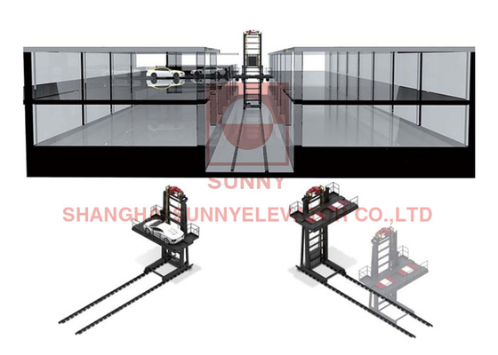 ascenseur de 30-60m/Min Intelligent Parking 90m/Min Auto Stacker Car Lift