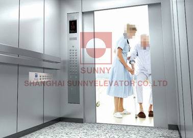 Ascenseur d'hôpital d'acier inoxydable Vvvf de délié de la CE sans préposé