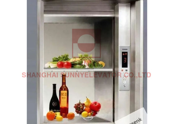 Charge hydraulique de l'ascenseur 200kg de Dumbwaiter gravure à l'eau-forte de miroir d'ascenseur de nourriture de cuisine