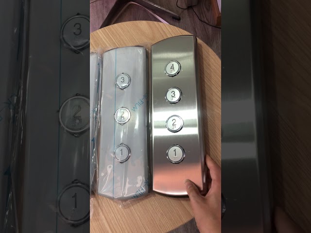 LOP monté sur le mur d'un ascenseur avec affichage à matrice de points en verre trempé pour pièces de rechange d'ascenseur