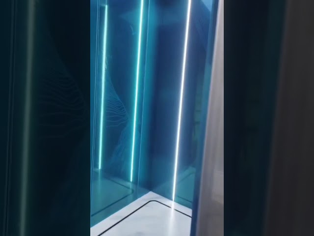 Ascenseur à la maison de passager de Vvvf gravé à l'eau-forte par miroir, ascenseur d'inverseur de VVVF